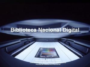 Biblioteca nacional digital