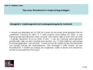 Lorenz neues kaufrecht Lorenz neues kaufrecht