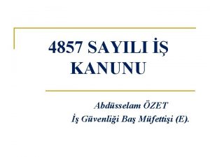 4857 sayılı iş kanunu 17. madde