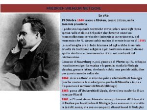 L'eterno ritorno di nietzsche