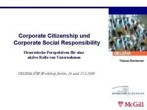 Corporate citizenship definition