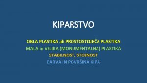 Obla plastika