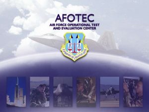 OTE Transformation Framework Air Force OTE Perspective 4