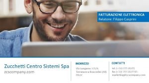 Concessionario fatturazione elettronica zucchetti