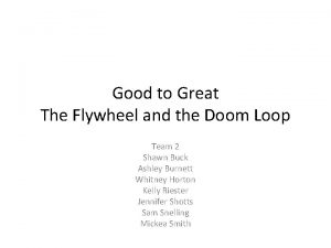 Flywheel vs doom loop