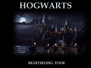 SIGHTSEEING TOUR Hogwarts School was actually filmed in