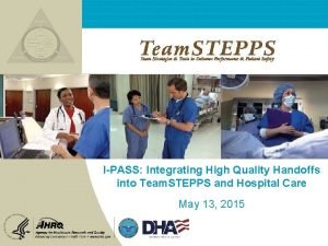 Ipass teamstepps