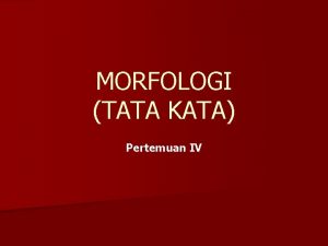 Kata awalan puh Kata awalan puh