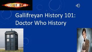 Gallifreyan history