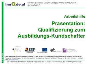 Duale ausbildung mindmap