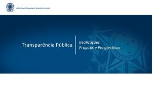 Governo federal portal da transparência