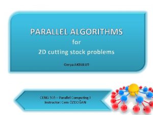 2d cutting stock problem