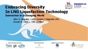 Embracing Diversity In LNG Liquefaction Technology Innovation in