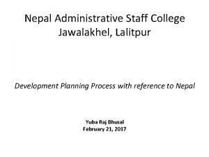 Nepal administrative staff college
