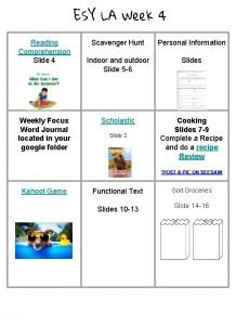 ESY LA Week 4 Reading Comprehension Slide 4