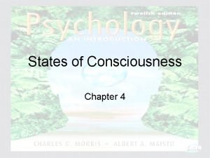 Ap psychology states of consciousness