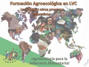 Formacin Agroecolgica en LVC Las IALAS y otros