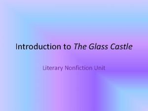 Is the glass castle nonfiction