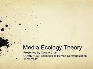 What is media ecology