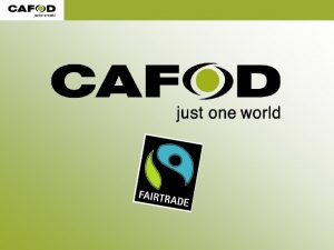 Why was the fairtrade foundation set up