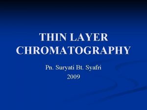Advantages of paper chromatography