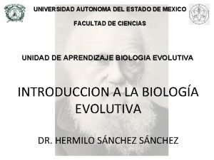 Evolucion biologica