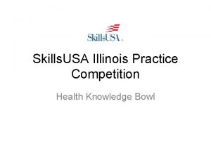 Skillsusa health knowledge bowl practice test