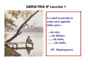 Geriatria