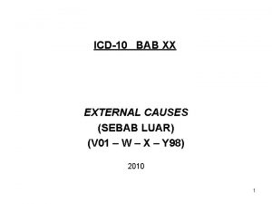 Chapter 20 icd 10