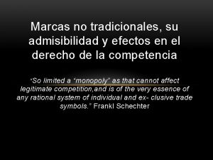 Marcas no tradicionales su admisibilidad y efectos en