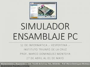 Simulador informatica