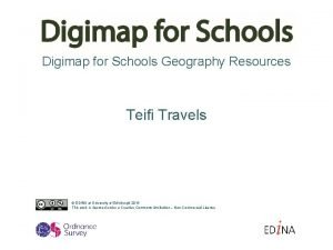 Digimaps for schools resources