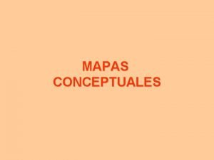 MAPAS CONCEPTUALES 2 CONCEPTO Es una abstraccin que