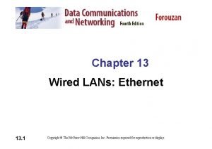 First ethernet
