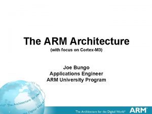 Cortex m3 architecture