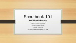 Scoutbook advancement sync