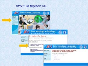 http uia fnplzen cz Immune system J Ochotn