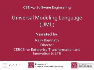 Universal modeling language