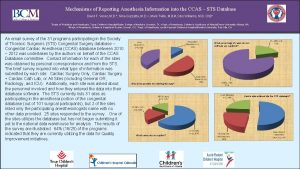 Ccas anesthesia Ccas anesthesia