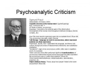 Freud 1901