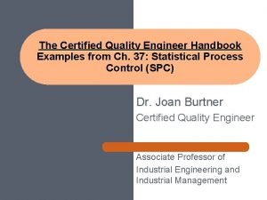 Certified quality engineer handbook