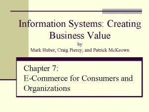 Creating business value through information technology