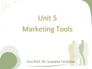 Unit 5 marketing