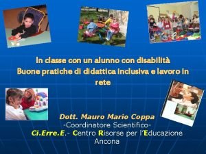 In classe con un alunno con disabilit Buone