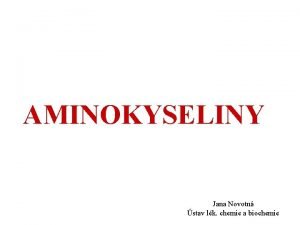 Bazicke aminokyseliny