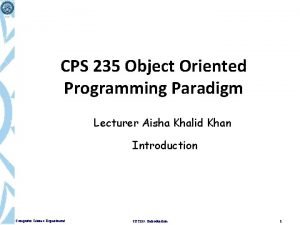 Cps 235