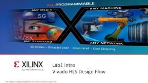 Vivado hls matrix multiplication example