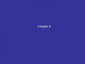 Chapter 9 Sea Surface Temperature Ocean and atmosphere