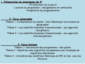 Enseigner lhistoire et la gographie au cycle 4