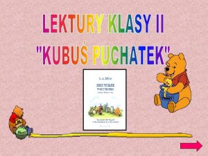 Przyjaciel kubusia puchatka krzyżówka